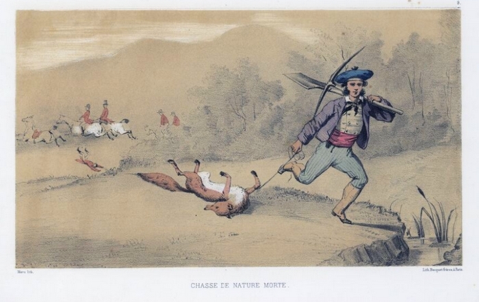 A. Duruy - Dessin humoristique sur le Pau Hunt - 1862 - Archives de l'équipage (4)